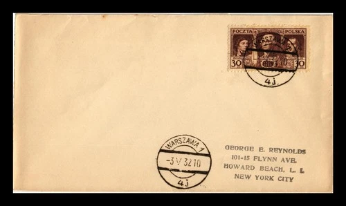 Dr Jim Stamps Poland Scott 267 Kosciuszko Washington Pulaski 1932 FDC