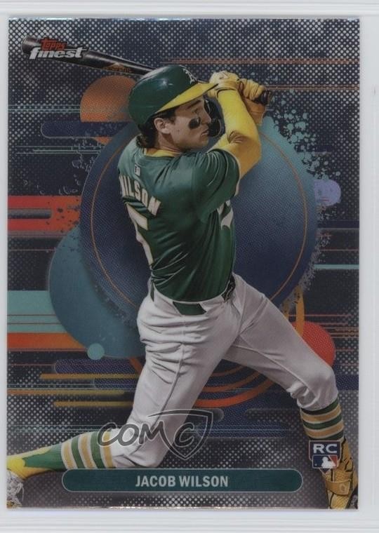 2025 Topps Finest Uncommon Jacob Wilson #109 tw0
