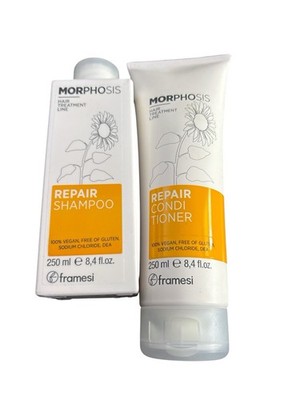 Framesi Morphosis Hair Treatment Line Repair Shampoo And Conditioner Set 8.4 fl.