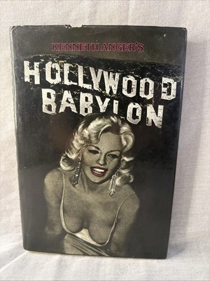 Kenneth Anger's Hollywood Babylon - Hardcover w/ Dustjacket - 1981