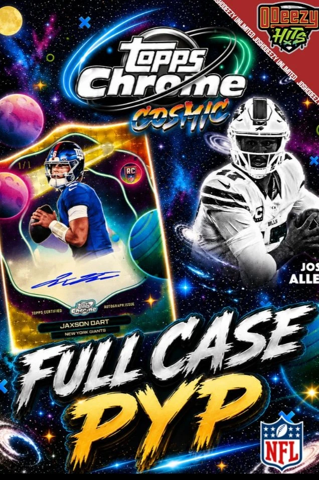 2025 Topps Cosmic Chrome Football PYP #2034