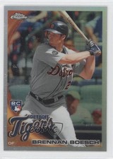 2010 Topps Update Chrome Refractor RC Box Loader Brennan Boesch #CHR45 0x0