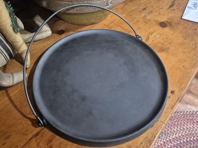 #12 Cast Iron Griswold Erie Diamond Logo Round Griddle