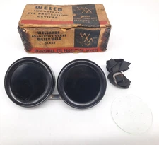 Welco Welding Goggles Industrial Eye Protection by Welsh Mfg Co Original Box VTG