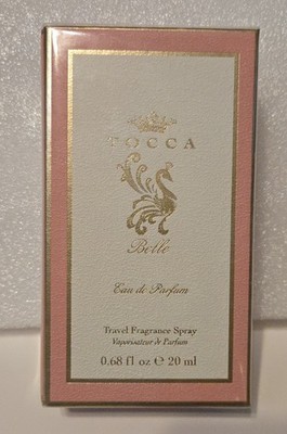 Tocca Belle Eau De Parfum Travel Spray 0.68 fl oz. Sealed!