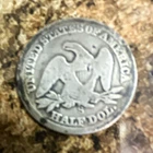 1836 Seated Liberty Half Dollar 50C Silver No Motto Business Strike Philly