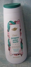 DOVE Limited Edition Holiday Treats Body Wash 20oz Peppermint Bark NEW W/8379