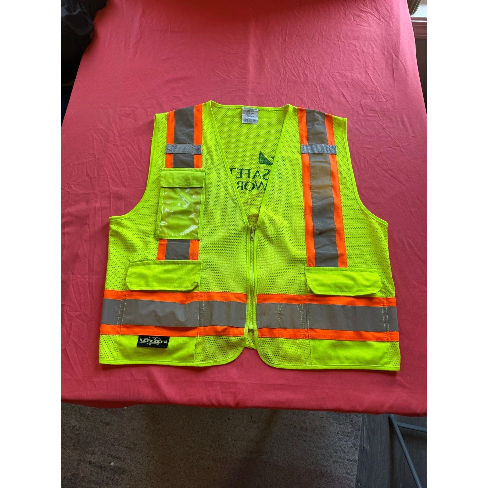 Radians Type R Class 2 Two-Tone Surveyor Safety Vest - Size L - product detail image 1