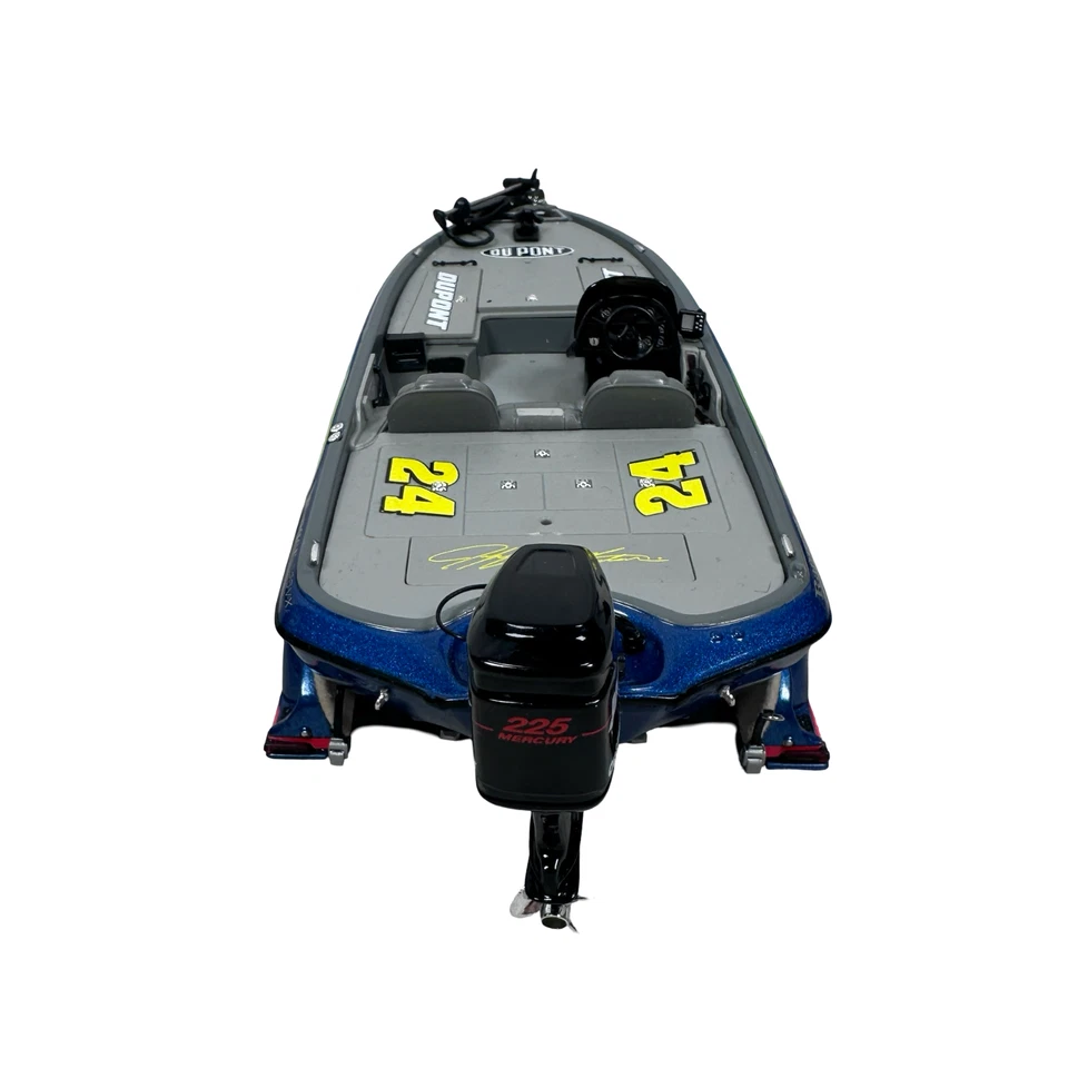 Винтажная литая гоночная лодка и прицеп Jeff Gordon No24 Castaway масштаб 1:24 2002 - Изображение 4 из 4