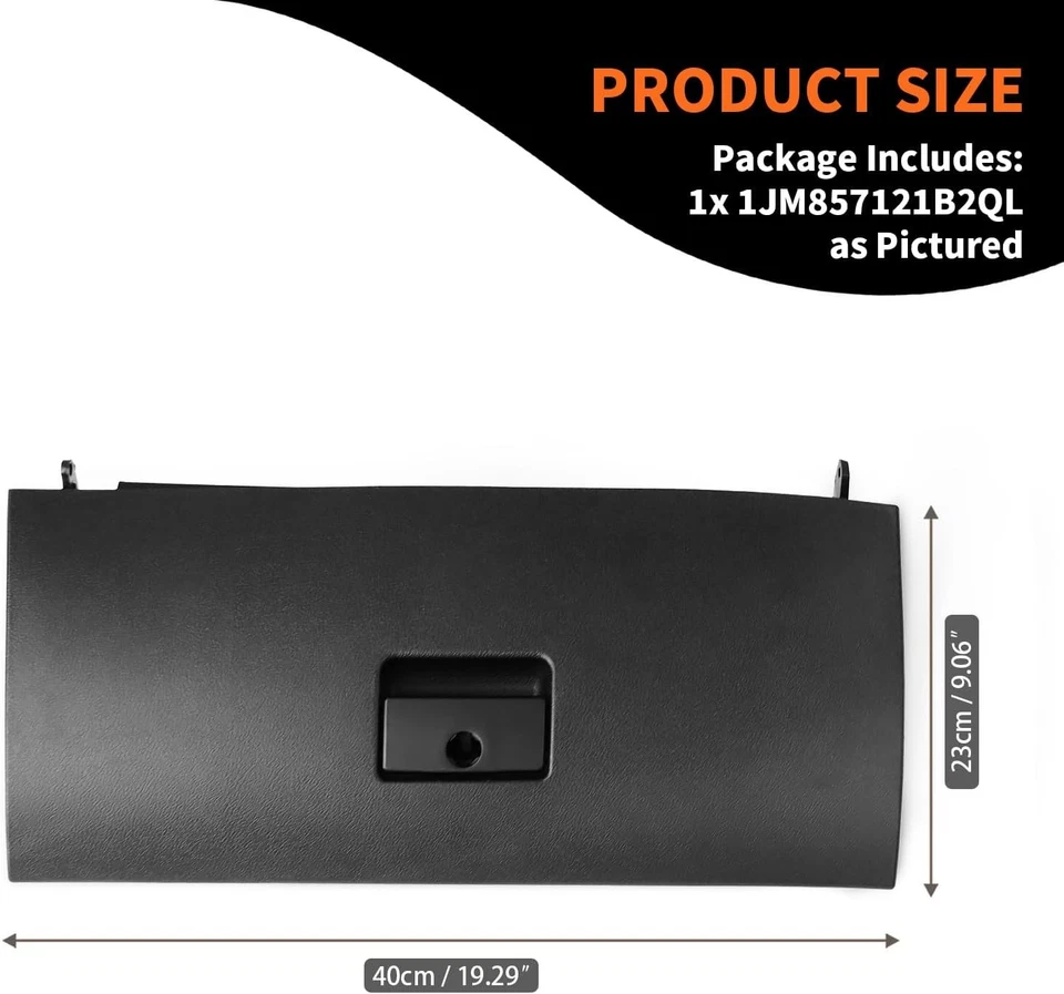 Black Box Lid Door for VW Volkswagen Jetta 1.8T 1.8L 1.9L 2.0L 2002 2003 2004 05 Foto 3 de 4