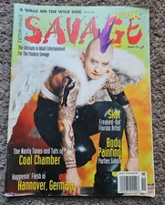 Tattoo Savage Magazine Issue 19 October/November 1997