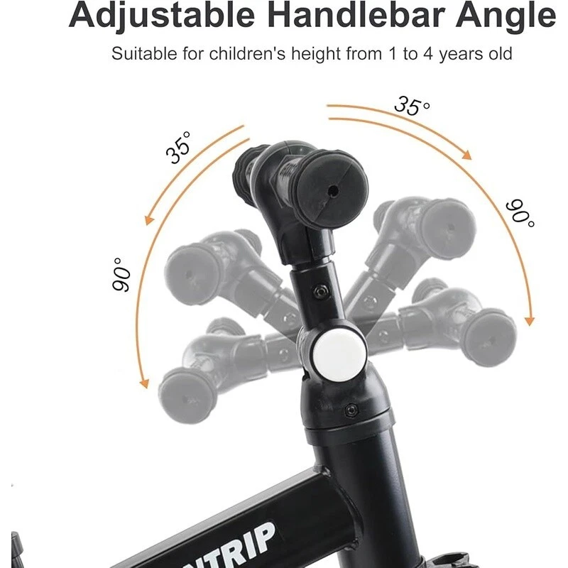 5 в 1 детский велосипед баланс трицикл от 1 до 3 лет регулируемое сиденье колеса безопасности новый - Изображение 4 из 4