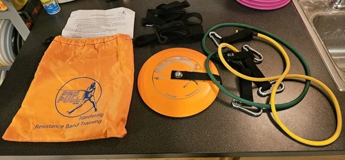 Brand New Pro Pull Disc Golf Patent Pending Resistance Band Training