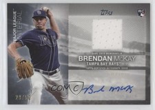 2020 Topps Major League Material Auto 29/50 Brendan McKay #MLMA-BM Auto 05k9