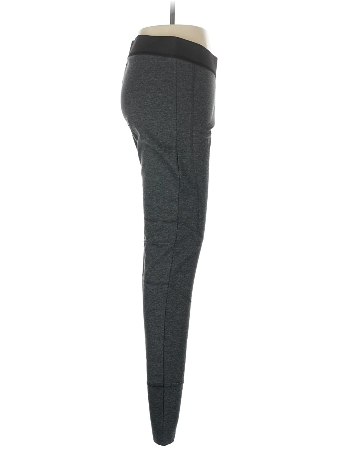 H&M Women Gray Casual Pants M thumbnail 3