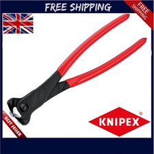 KNIPEX 280 End Cutting Nipper - Black/Red (68 01 280 SB)
