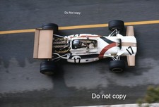Pedro Rodrigue BRM P153 Monaco GP 1971 35mm Slide Photograph Transparency F1