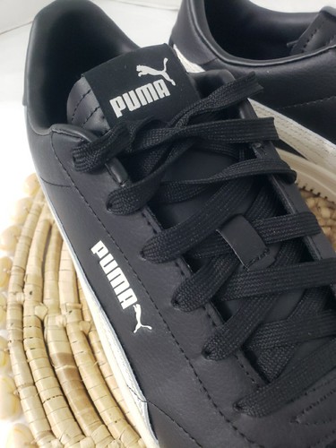 Puma Club 5V5 (Size 9) Lace Up Mens Black Sneakers Casual Shoes 39510402 (New - Picture 3 of 8