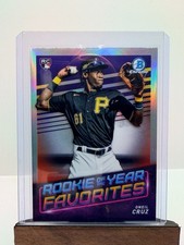 2022 Bowman Chrome Rookie of the Year Favorites Refractor Oneil Cruz RC