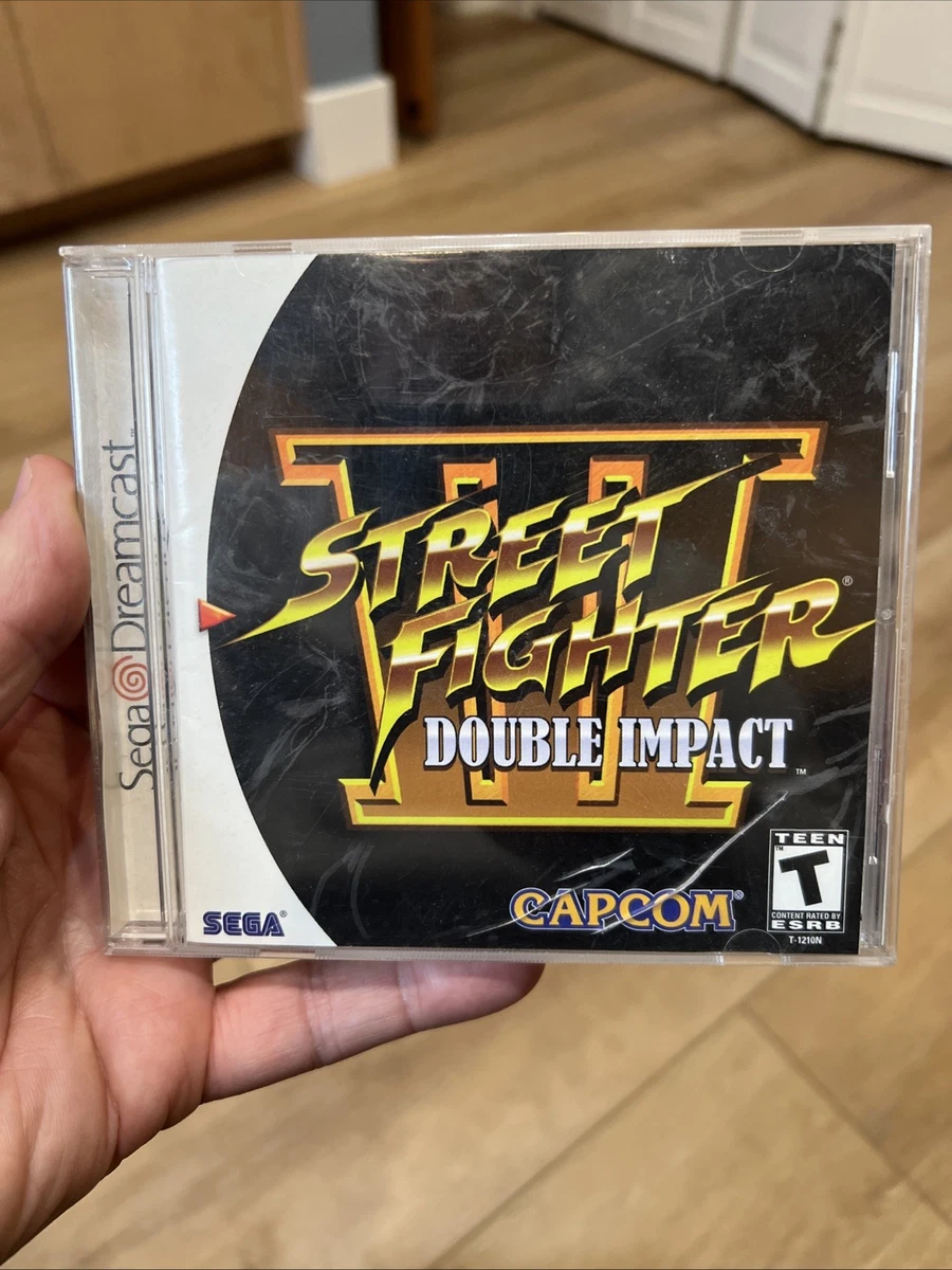 STREET FIGHTER III DOUBLE IMPACT SEGA DREAMCAST (DC) PAL-EURO