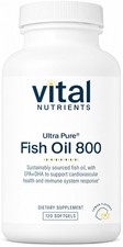 Vital Nutrients Ultra Pure Fish Oil 800 120 S...