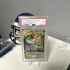 Pokemon TCG Cosmic Eclipse Venusaur & Snivy GX TAG TEAM Holo 1/236 PSA 9
