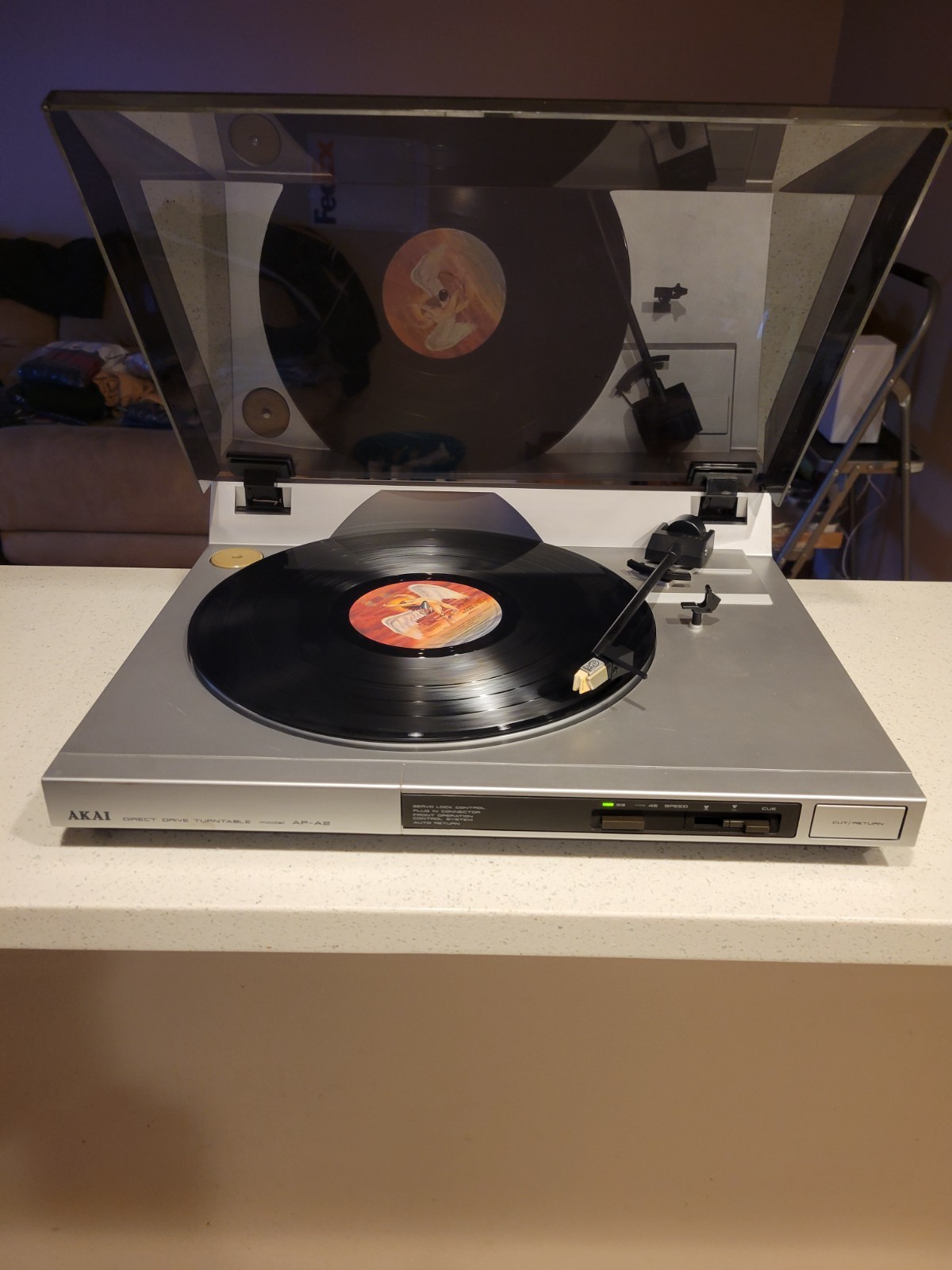 AKAI AP-A2 Direct Drive Semi-Auto Turntable PICKERING TLE Cartridge & DLE Stylus