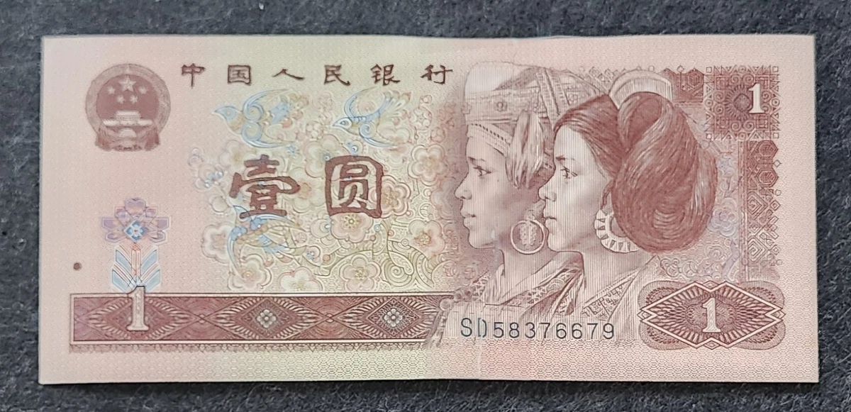 中国旧紙幣 1996年壹圆1束100枚連番本物保証 中国旧紙幣 1996年壹圆1束100枚連番本物保証 【公式通販】