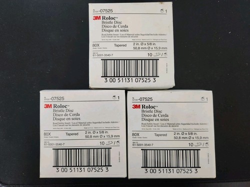 3m roloc bristle disc Yellow 30 Pc