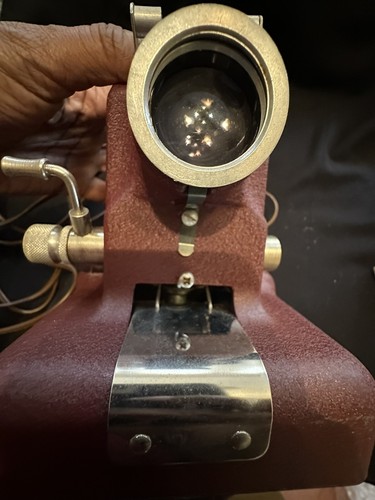 Vintage STANDARD FILM PROJECTOR Model 333-C w/Hard Case Lens Manual -Working! - Picture 2 of 21