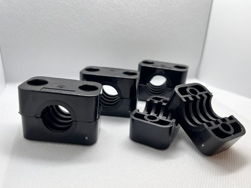 RHC19-19mm Plastic (Polypropylene) Clamps for Amateur Radio Antenna Elements, Se - Zdjęcie 4 z 5