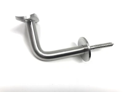 BAYRAM Handlaufträger Edelstahl Handlaufhalter Wandhalter 42,4 mit M8 Stockschraube