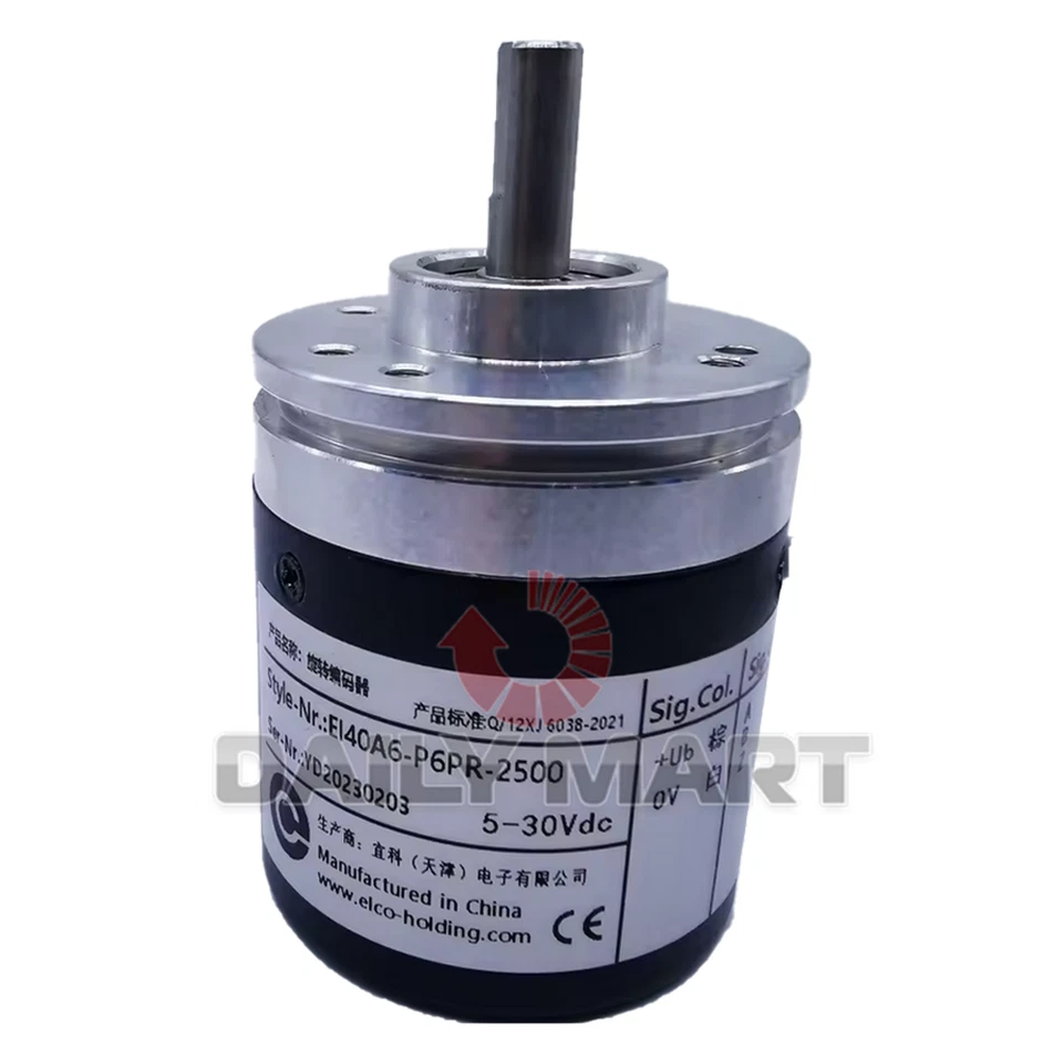 New In Box ELCO EI40A6-P6PR-2500 Rotary Encoder 10-30VDC - Image 3 of 4