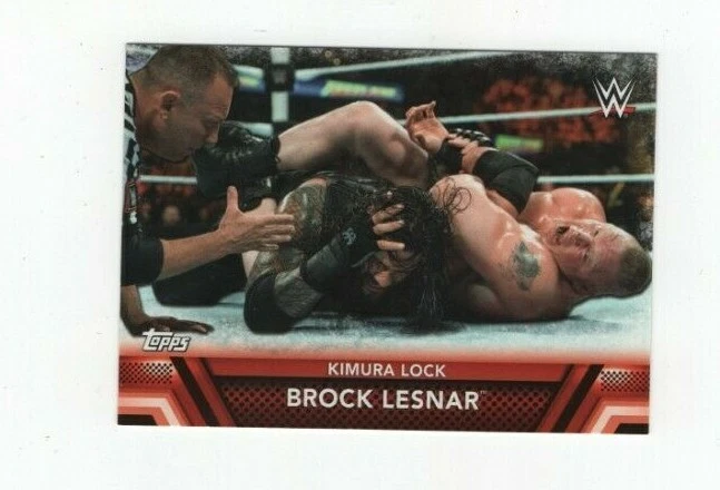 2015 Topps WWE Wrestling BROCK LESNAR #19 - Image 2 of 4