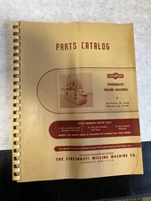 Parts Catalog for Cincinnati Powermatic Mill Model LL With Fold Out Drawings