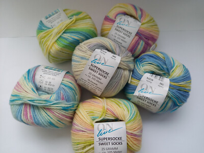ONline Supersocke Sweet Socks - Handstrickgarn ganzjährig Stricken Häkeln Baby