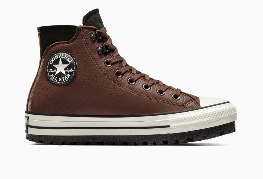? 2025 Converse CT All Star First String High “Premium Leather Chestnut” 11M converse all star brown leather products for sale | eBay main image 4