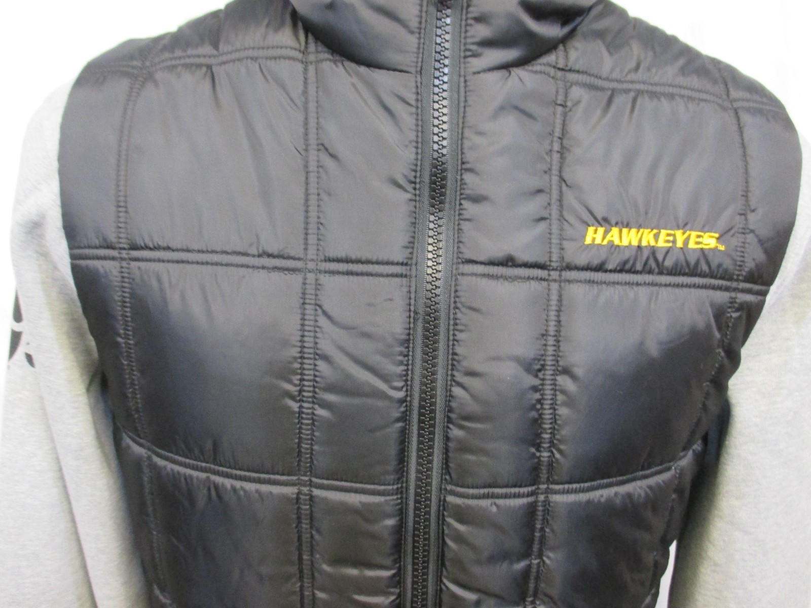 Iowa Hawkeyes Puffer Vest Jacket Hoodie 