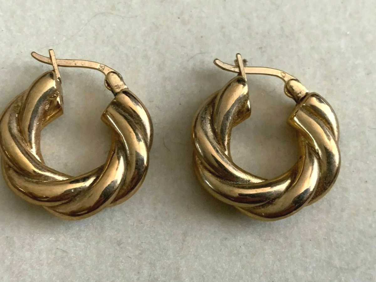 Ebay gold shop plated earrings
