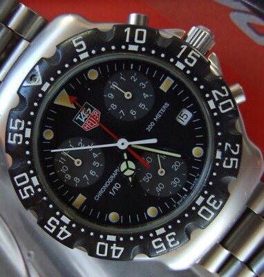 TAG HeUeR Men Classic F1 FORMULA 1 CHRONOGRAPH Watch~CA1211~FULL TAG HeUeR Men Classic F1 FORMULA 1 CHRONOGRAPH Watch~CA1211~FULL