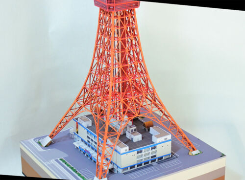 Tokyo Tower DIY Handcraft PAPER MODEL KIT - Picture 4 of 5