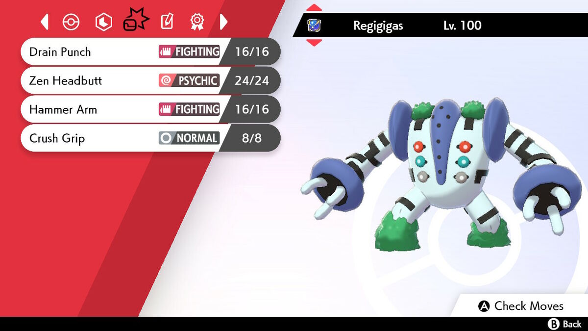 Pokemon shiny regigigas 1