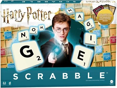 Scrabble Harry Potter Mattel Games Gesellschaftsspiel Brettspiel Familienspiel - Bild 1 von 4