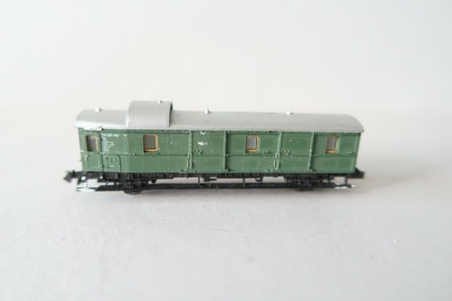 Minitrix N 3060 Gepäckwagen Pwi-23 114 069 DB (AH005-5S4/21) - Bild 1 von 6