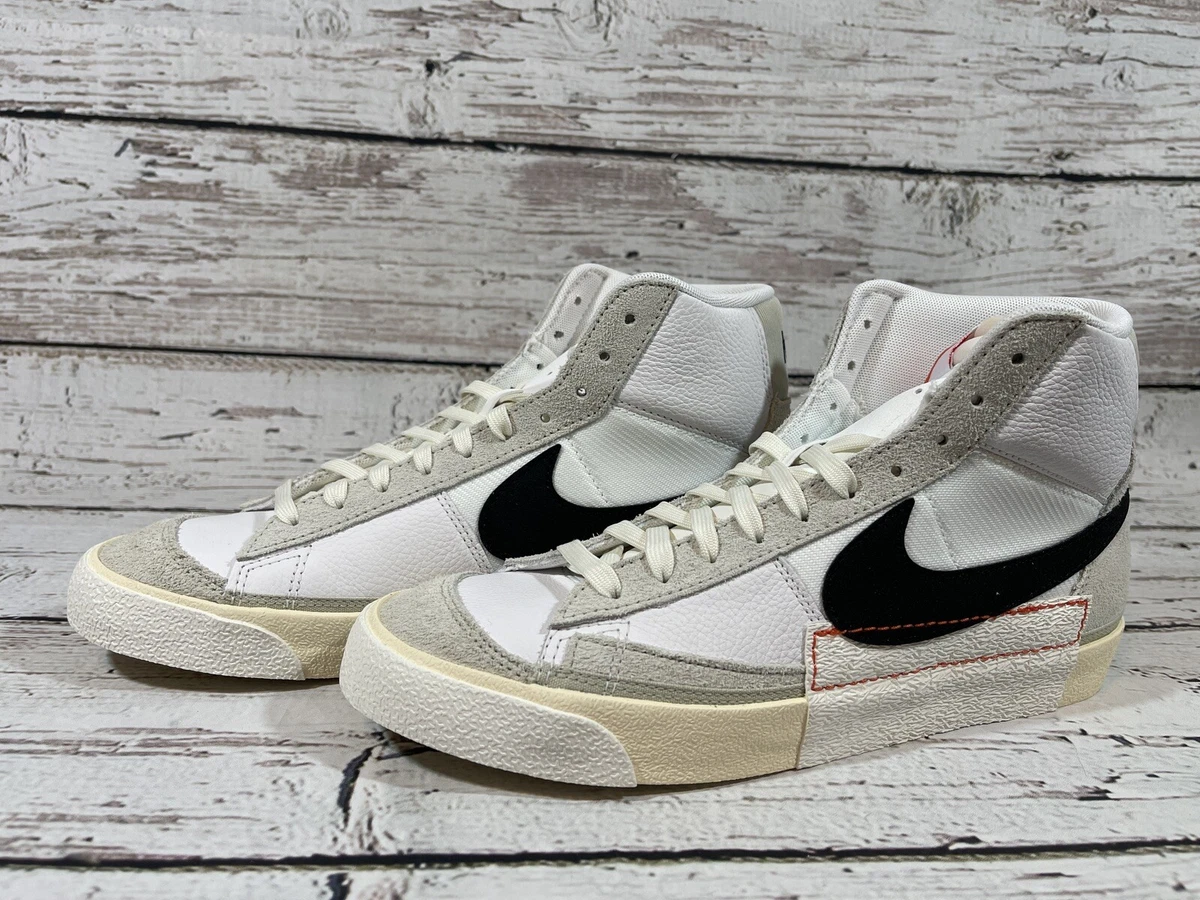 Nike Men's Blazer Mid Pro Club Shoes in White, Size: 13 | DQ7673-103