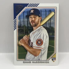 2022 Topps Gallery Baseball Chas McCormick Base RC #198 Houston Astros