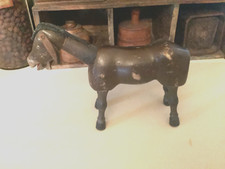 Antique Schoenhut Donkey Humpty Dumpty Circus Painted Eyes