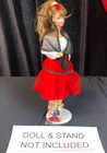 Vintage BARBIE HISPANIC Complete Outfit Dress, Shawl, Shoes & Accessories #1262