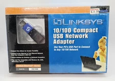 Linksys 10/100 Compact USB Network Adapter Brand Model USB 100m New Sealed