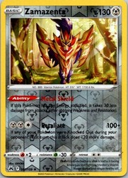 Zamazenta 097/159 Crown Zenith Reverse Holo